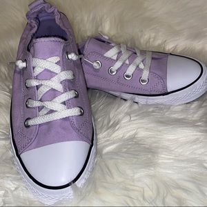 Falls Creek Lavender Canvas Low-Top Sneakers